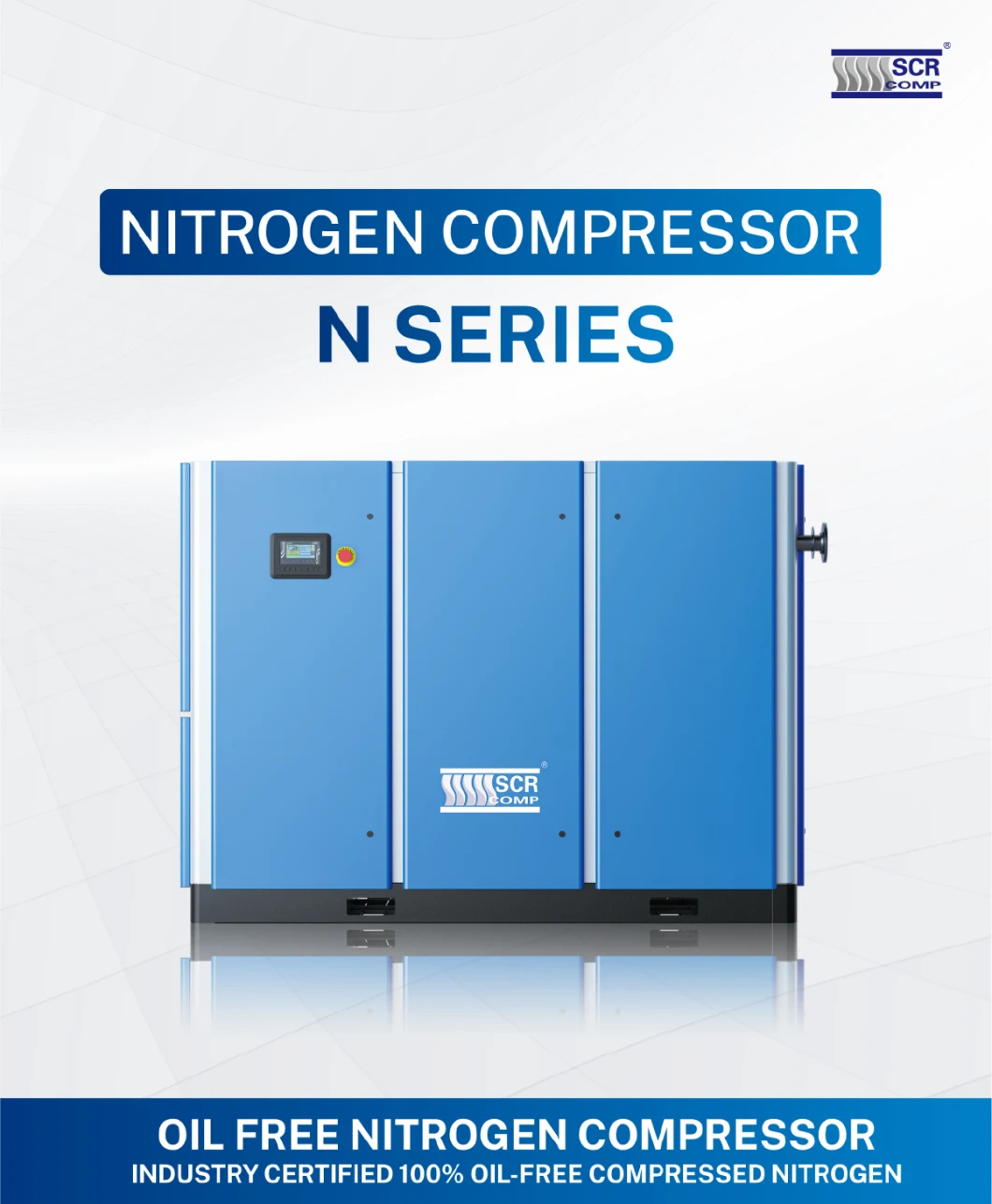 90kw 45kw SCR Pure and Pollution-Free Custom Nitrogen Air Compressor