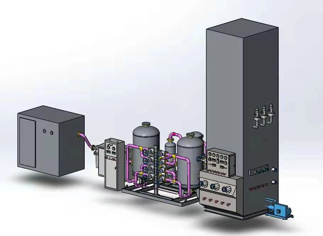 24h Automatic Medical Cryogenic Air Equipment Liquid Oxygen Plant
