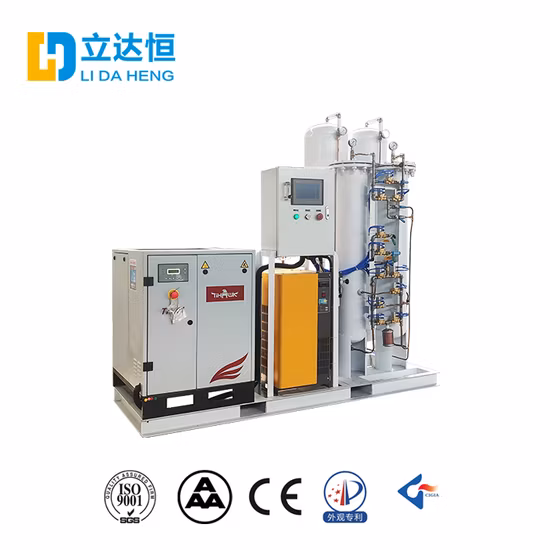 Industriel cryogénique médical oxygène azote petite usine de production de gaz oxygène liquide faisant unité de séparation de l'air azote liquide usine de générateur d'oxygène 50% de réduction