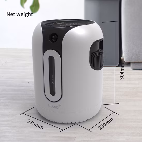 Concentrateur d'oxygène portatif à batterie à usage domestique Concentrateur d'oxygène