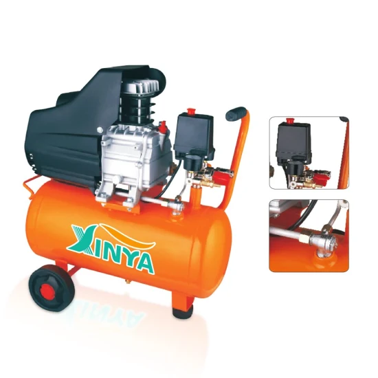 Xinya 1.5HP 2.0HP 20L 24L 50L 42mm 47mm 48mm pas cher Bm Type Portable électrique à entraînement direct prix du compresseur d'air