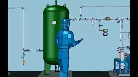 La Chine de la fabrication de l'hôpital médical/cabine Psa Oxygène Oxygène O2 Prix de fabrication de l'usine de gaz pour le remplissage des bouteilles